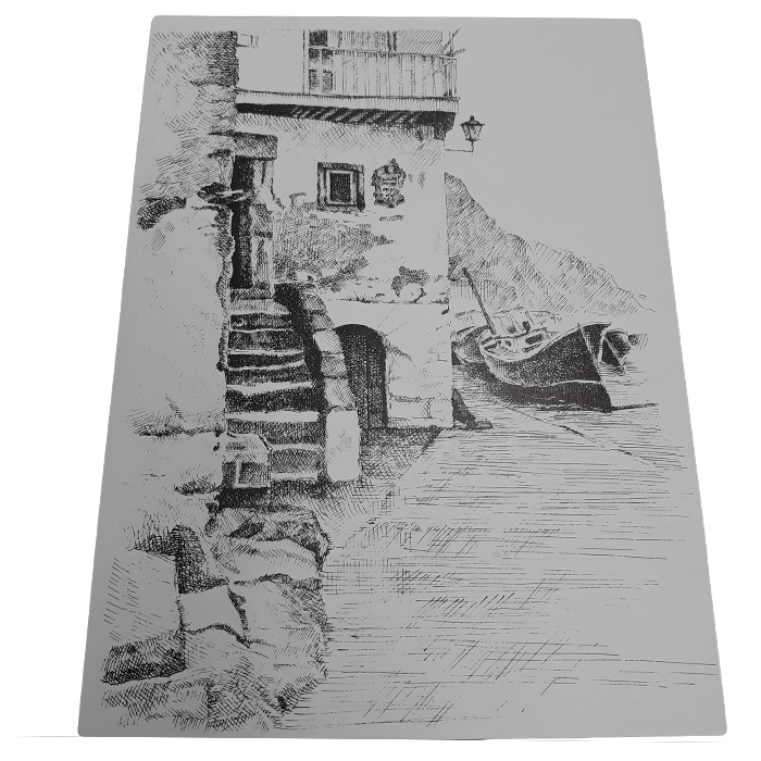 Imagen plumillas Cudillero 22 x 30